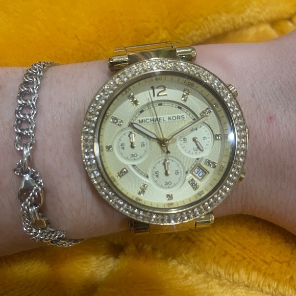 Michael Kors Gold Plated Stainless Steel Watch main image 4